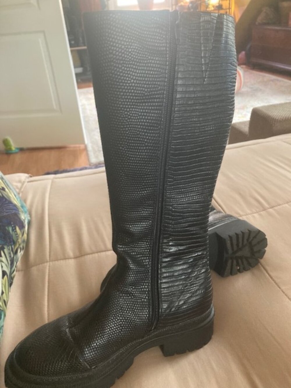 For your consideration, Vero Moda Faux leather tall boots
